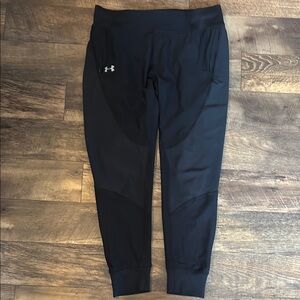Under Armour Black Fitted Joggers Heatgear